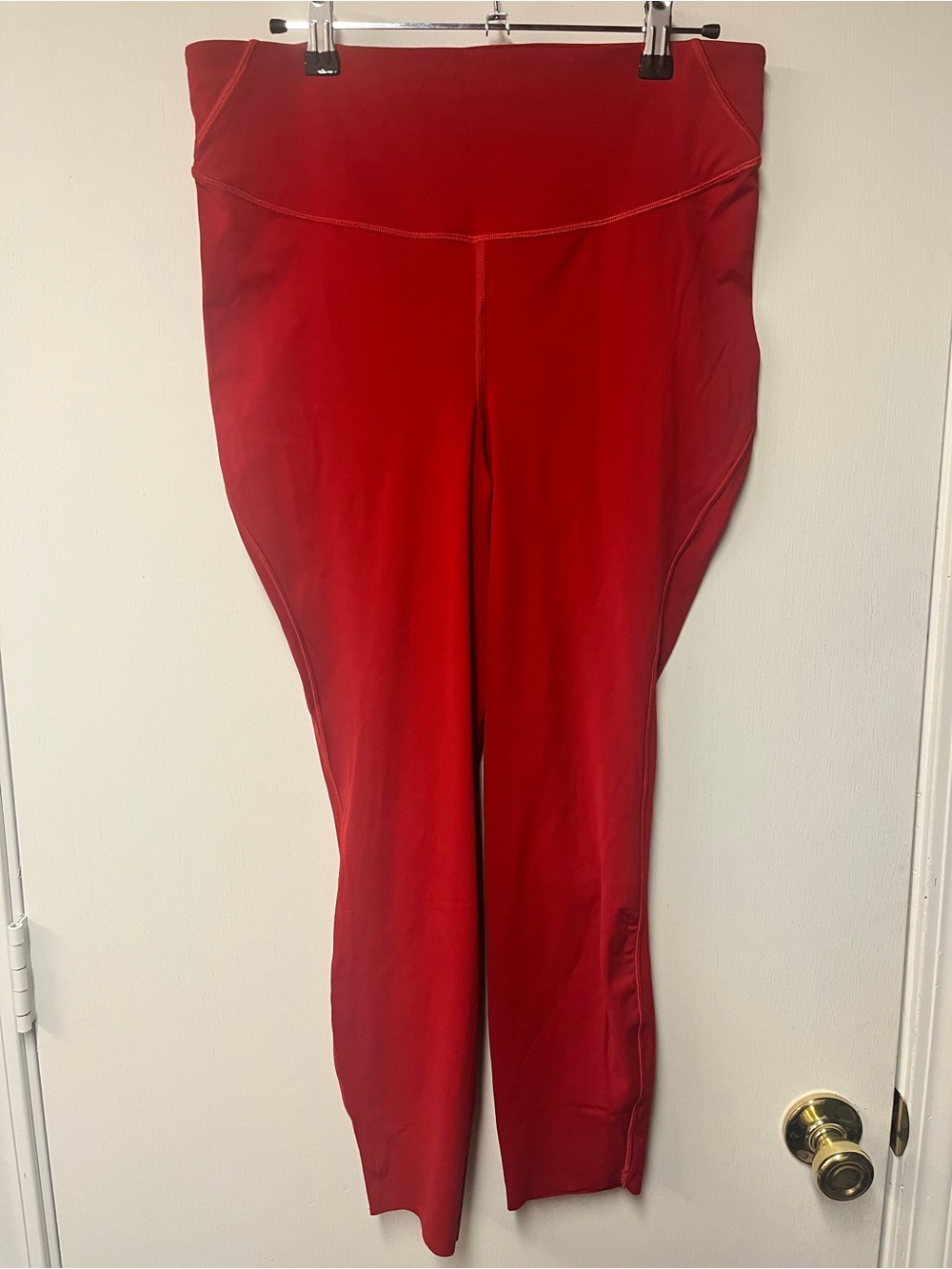 Lululemon Base Pace High Rise Tight 25 Size 12 Dark Red Running Leggings - Picture 2 of 5